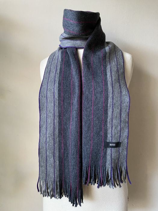 Мъжки шал Hugo Boss  от вълна, кашмир, алпака/ различни видове
