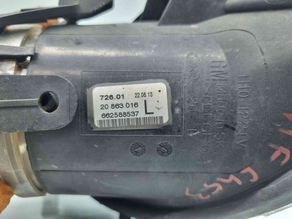 Proiector ceata stanga Opel Zafira C (E75) Combi [Fabr 2011-2017] 208