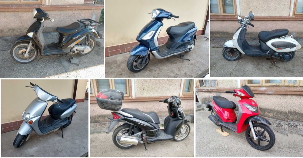 Piese dezmembrari scutere Aprilia Gilera Piaggio Yamaha Kymco Malaguti