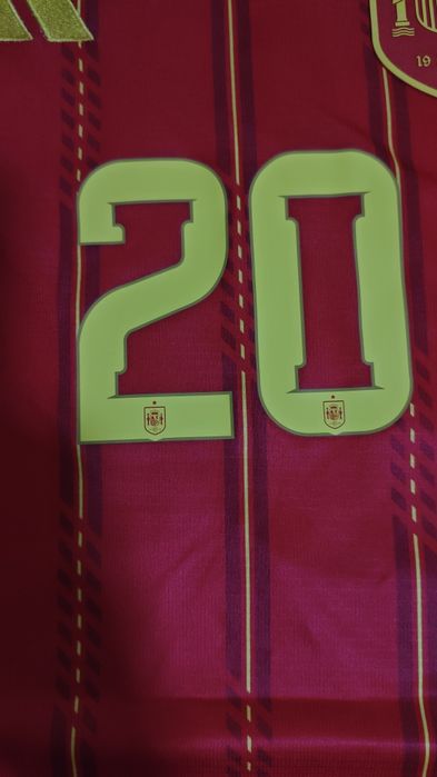 Tricou Pedri #20 home kit Spania