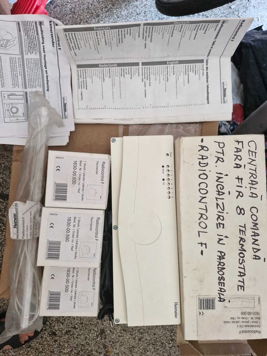 Termostat Incălzire 8 zone HEIMEIER  – Centrala Radio  (NOU)