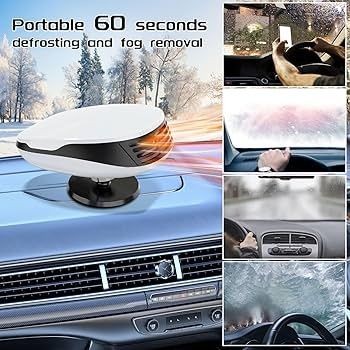 Автомобилна духалка - печка на 12V, за затопляне или охлаждане на кола