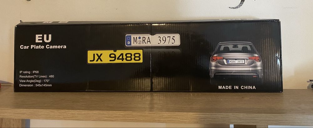 Cameră marșarier pentru număr auto – nouă