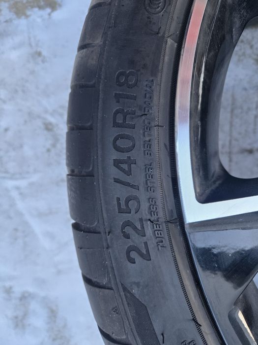 Продам диски с резиной 225/40r18