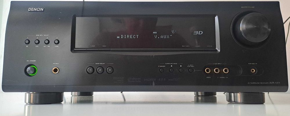 Receiver Denon AVR-1311 HDMI 3D DTS-HD Dolby TrueHD – RDS Amplificator