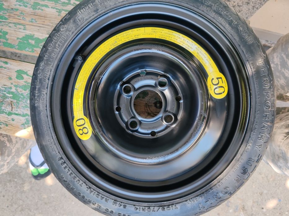Резервна гума Патерица  VW 105/70/14 michelin