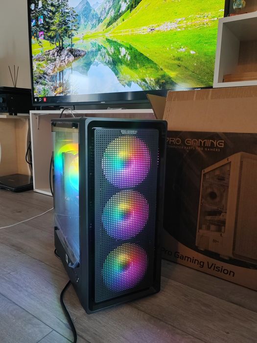 Pc gaming nou garantie amd ryzen 5 5500, nvidia rtx 3050, 16gb ram, ssd 512 gb