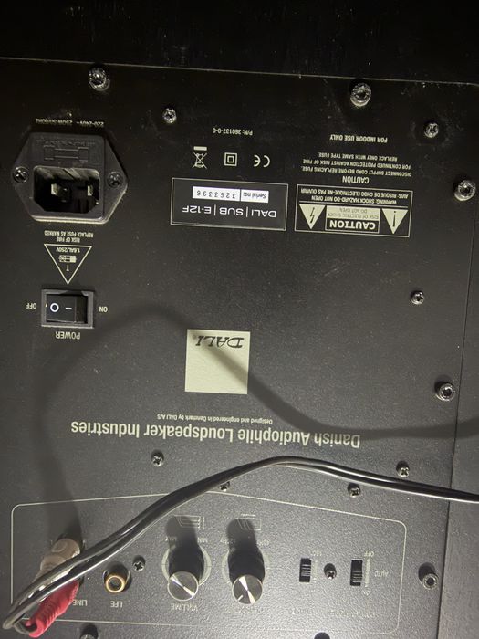 Subwoofer DALI SUB E-12 F – 220W RMS – Nou, nefolosit