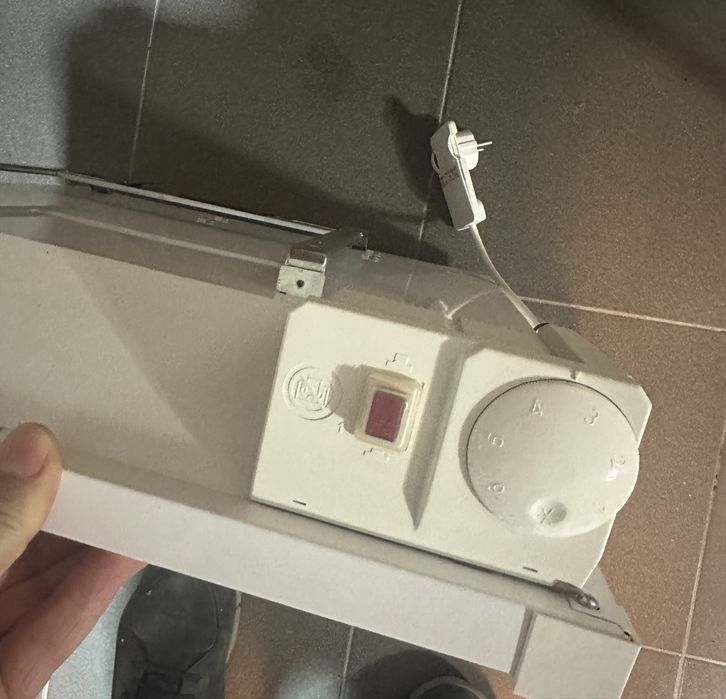 Convector electric de perete Tesy 500W