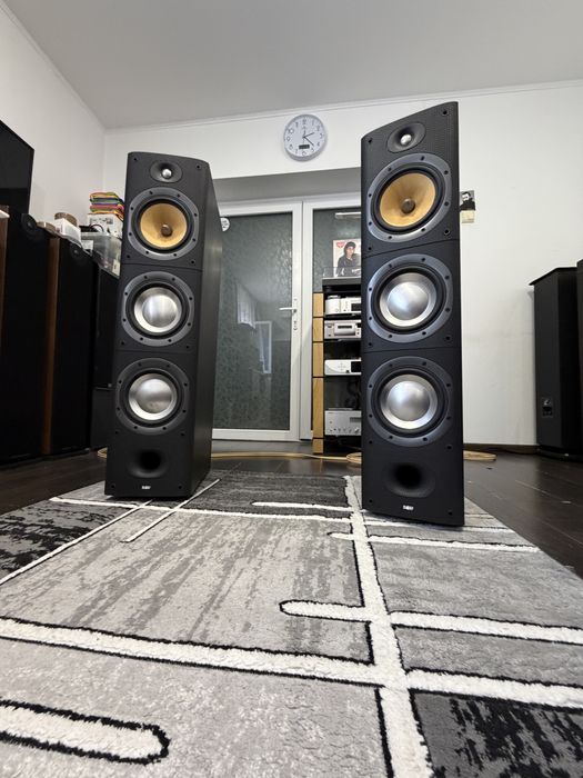 Boxe Bowers&Wilkins DM 604 S3/200W/Difz De Kevlar/Difz De Bas De 18Cm/60Kg/Perechea