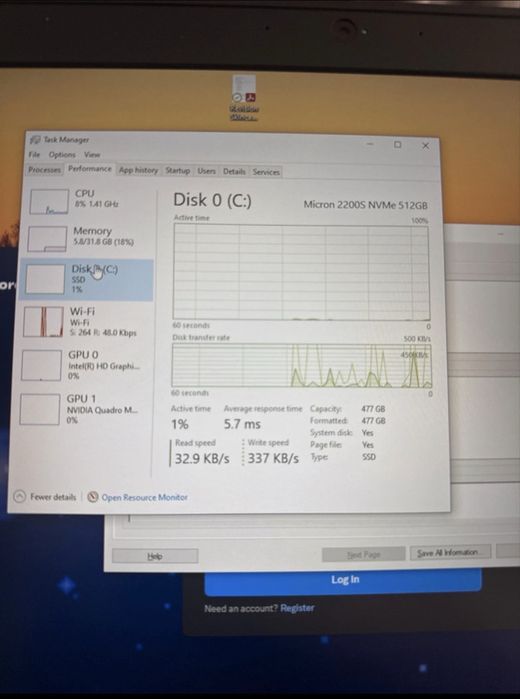 Laptop ThinkPad  P50- Lenovo