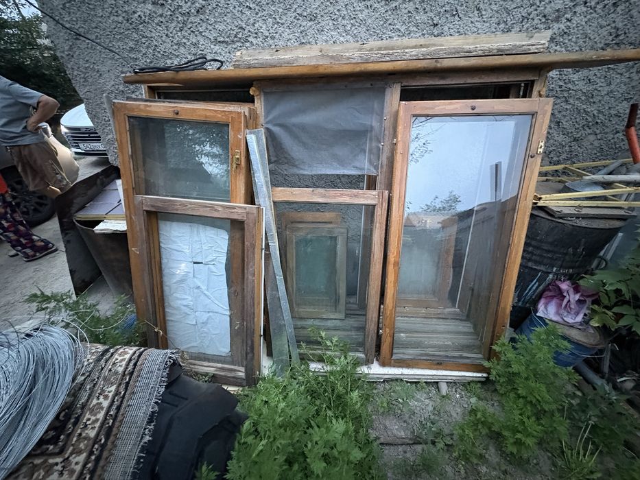 Деревянные окна 3шт