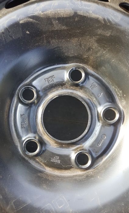 Нова джанта 5х112 за vw, ауди с нова гума 205 60 15 дънлоп
