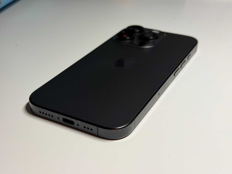 iPhone 16 Pro, Black, 128Gb, Liber de retea | Cod - G980