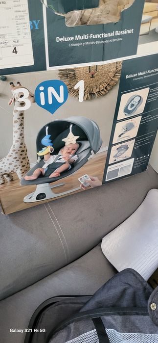 Бебешка люлка с дистанционно