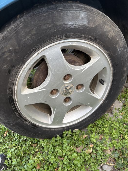 Джанти с гуми  за Пежо Peugeot 206 14/175/70