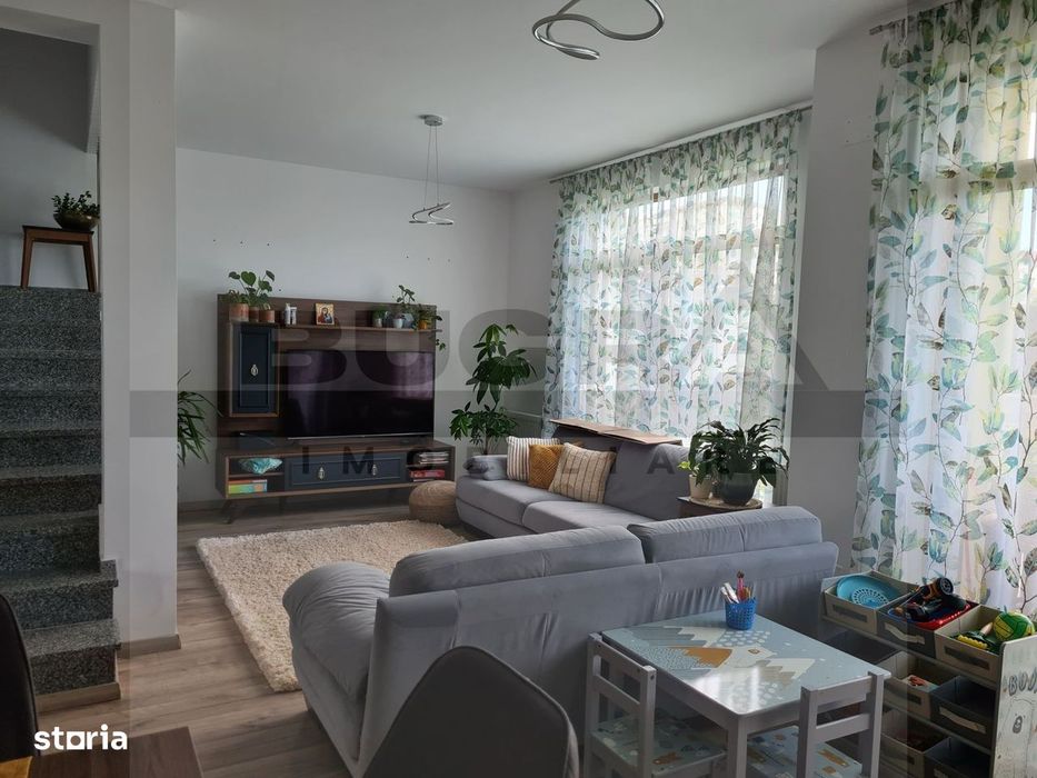 Duplex de inchiriat, 120mp utili, 300 teren, parcare, Romul Ladea