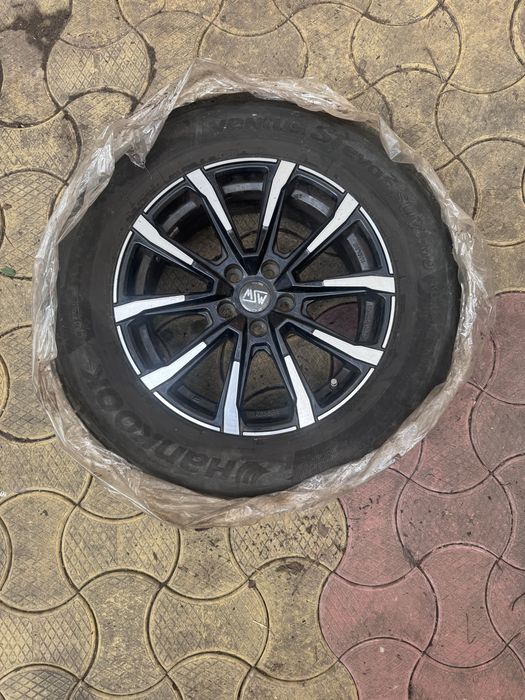 Vand  jante MSW  R17/235/65/104 V cu cauciucuri Hankook de Vara