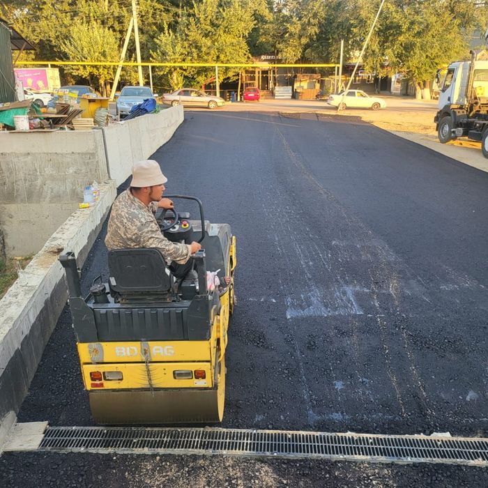Асфальтирование. Асфальт. Укладка асфальта
