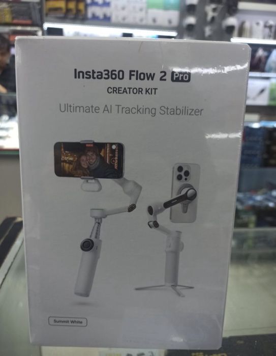 Insta 360 flow 2 pro. Creator kit. Ai tracking. Стабилизатор
