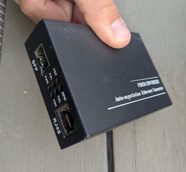 Медиа конвертор ethernet