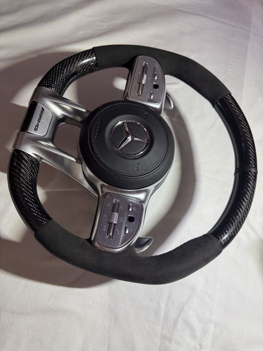 Volan carbon Mercedes Benz A class E S C Gle Glc Glk