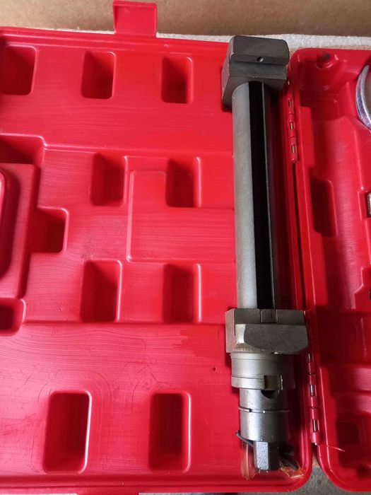 Set de chei presa arc cu 8 perechi cu adaptoare 80-195 mm