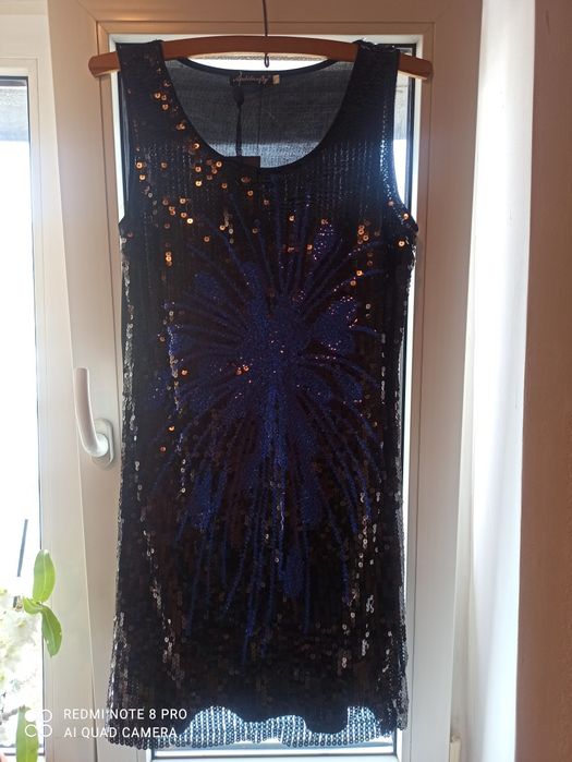 Rochie de seara cu paiete masura 42 -44/L