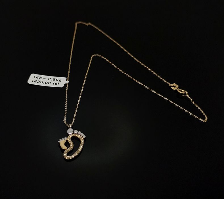 Bijuteria Royal lant din aur 14k 2.59 gr