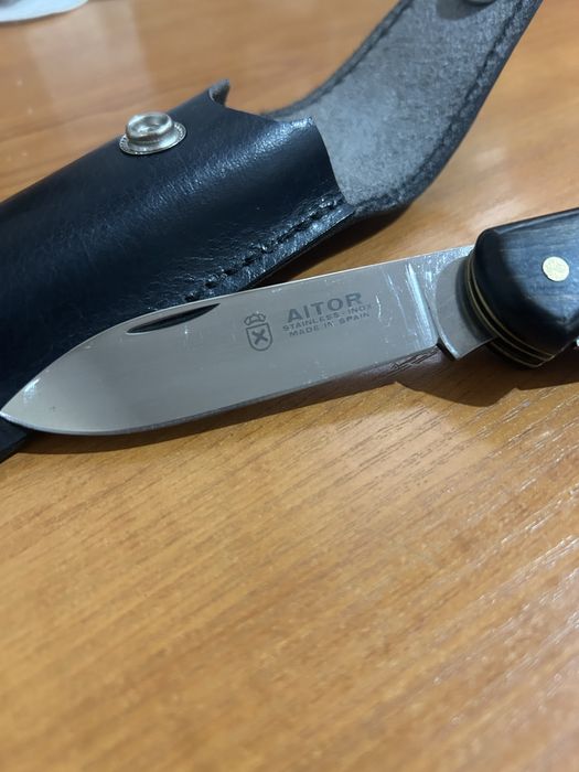 Cutit briceag vechi Aitor spania cu doua lame