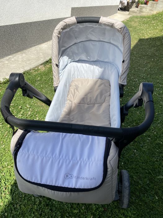 Carucior Kinderkraft 2 in 1 Kraft 6, Crem