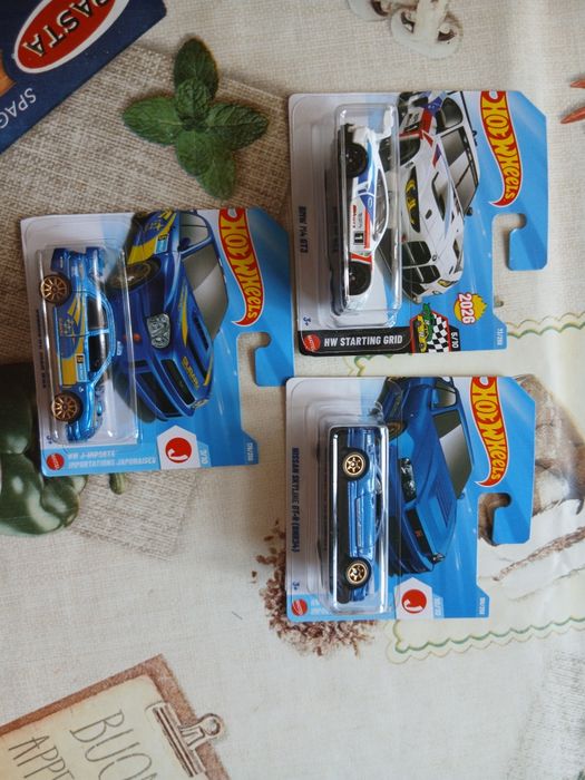 Hot Wheels K Case Лот | Nissan Skyline R34, BMW M4 GT3 & Subaru WRX