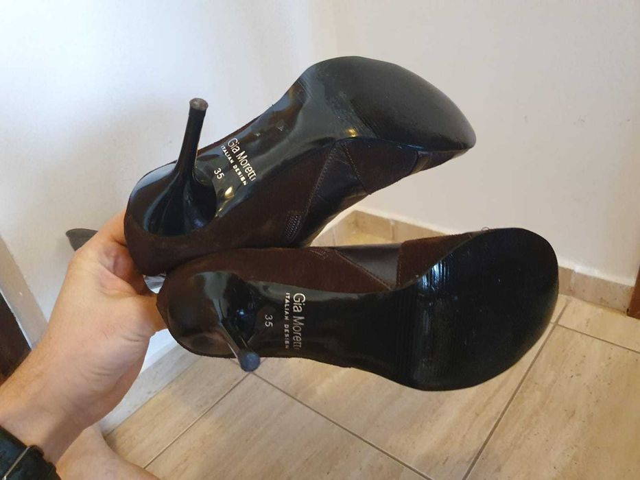 Cizme dama Italia Gia Moretti marimea 35 piele eveniment