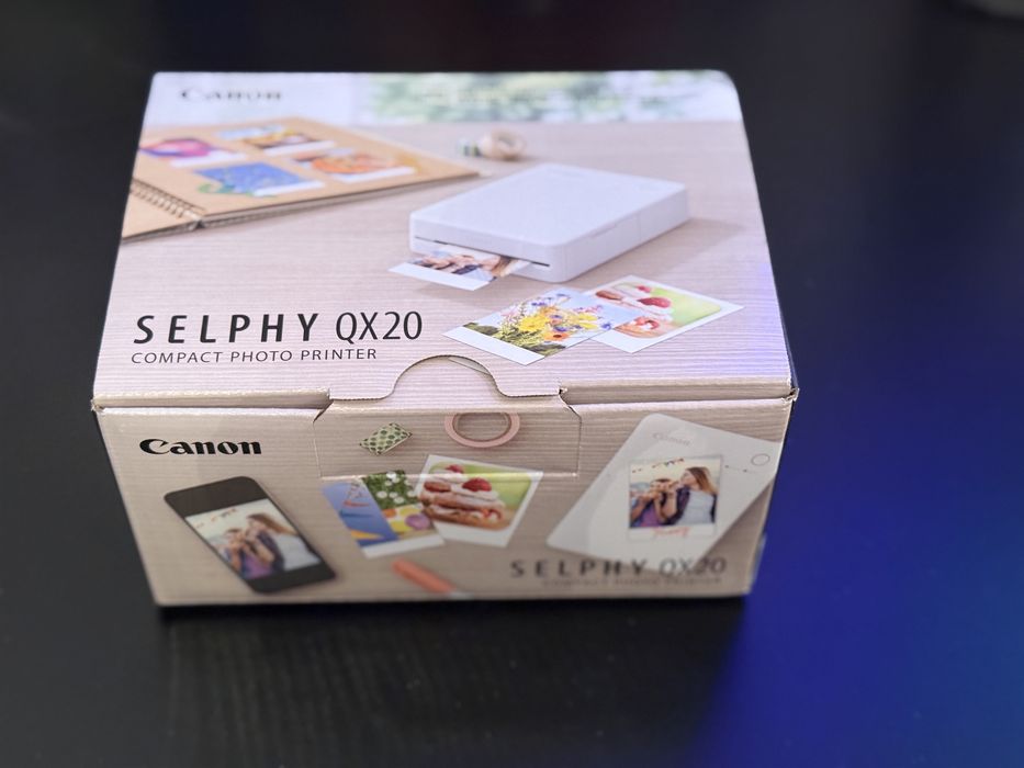 Imprimantă Foto Portabilă Canon SELPHY QX20 - NOUĂ, Sigilată!