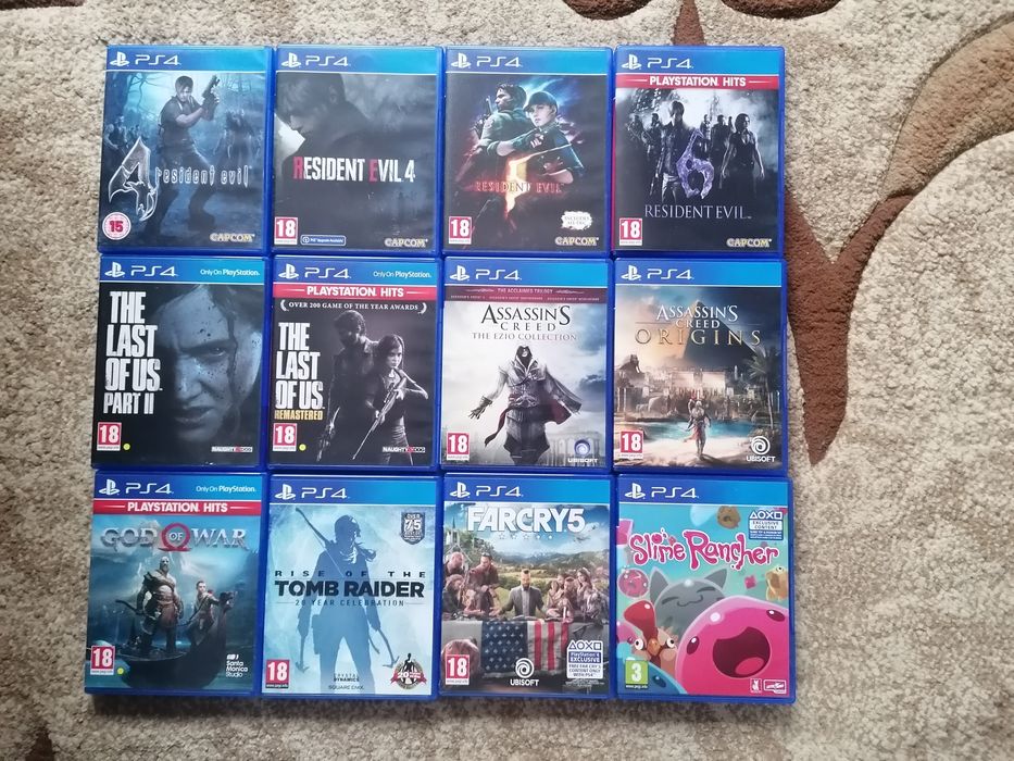Jocuri PS4 de vanzare preturi individuale