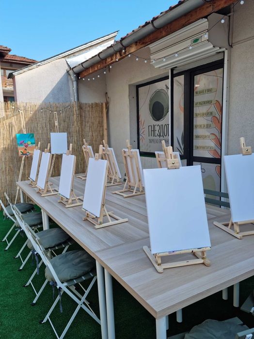 Предлагам разработен бизнес "Рисуване и Вино" без конкуренция в Смолян