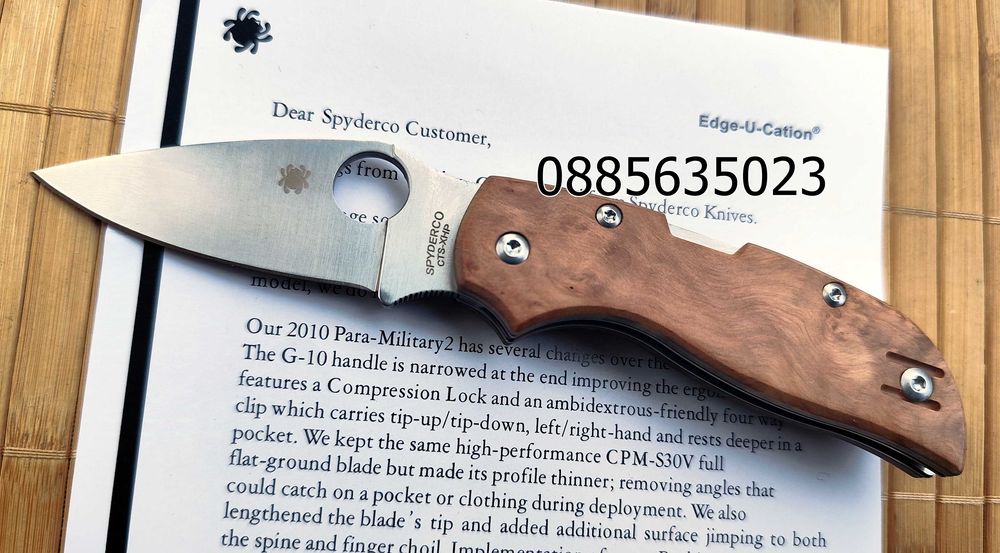 Spyderco Chaparral C152WDP