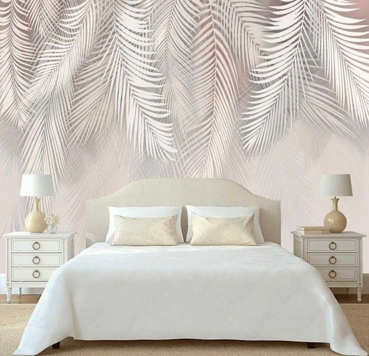 Бесшовные обои с полной лаковой заливкой