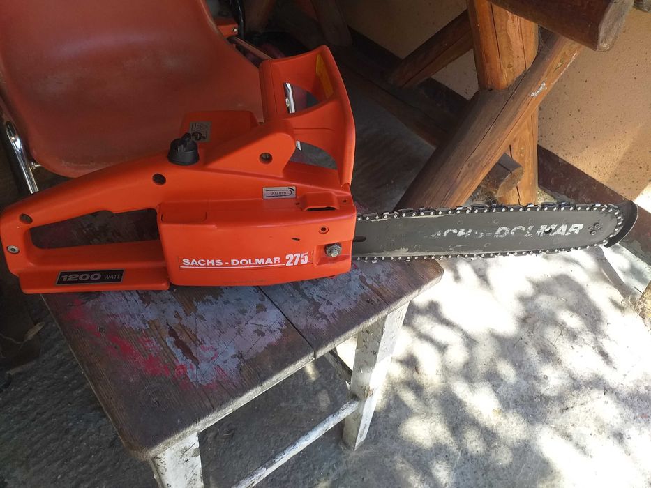 Drujba electrica germana Sachs-Dolmar.