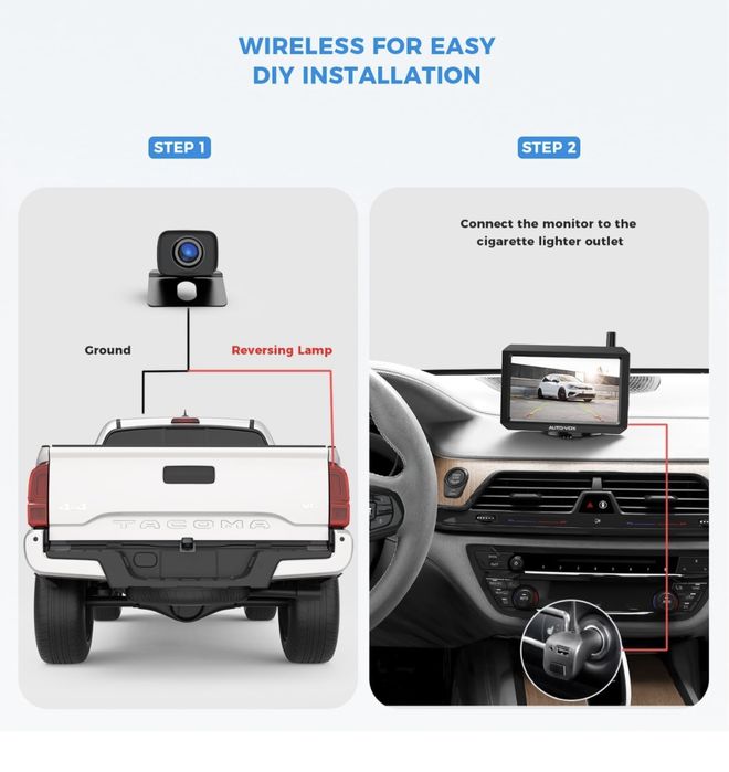 Камера за заден ход AUTO-VOX W7 PRO