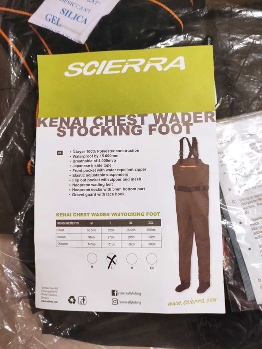 Риболовни обувки за газене Scierra Kenai Wading 42/43