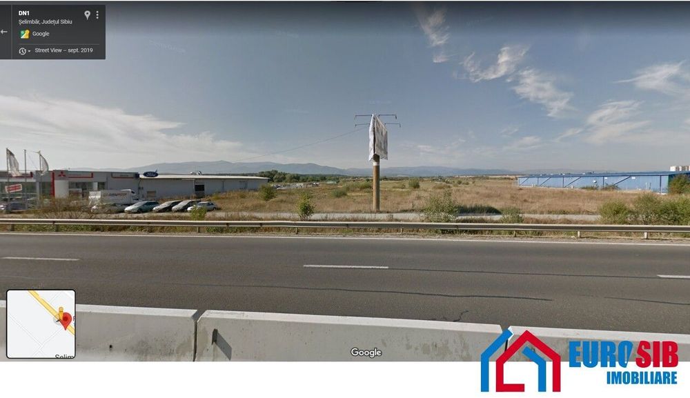 Teren 7000 mp Zona Peugeot - Ford - Mercedes Selimbar Sibiu