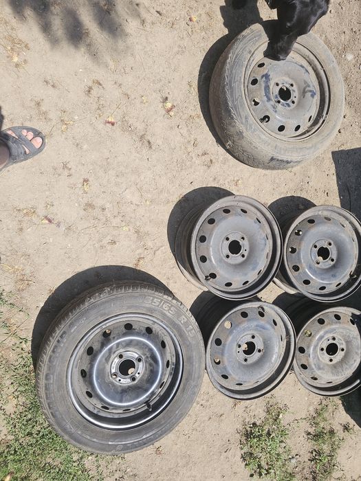 Jante tabla R15 PDC 4x100 - 6.5J  - Logan / Renault/ Opel - 6 bucati