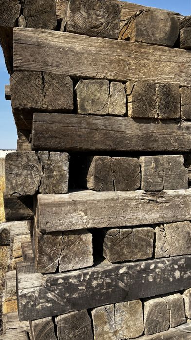 Шпалы деревянные