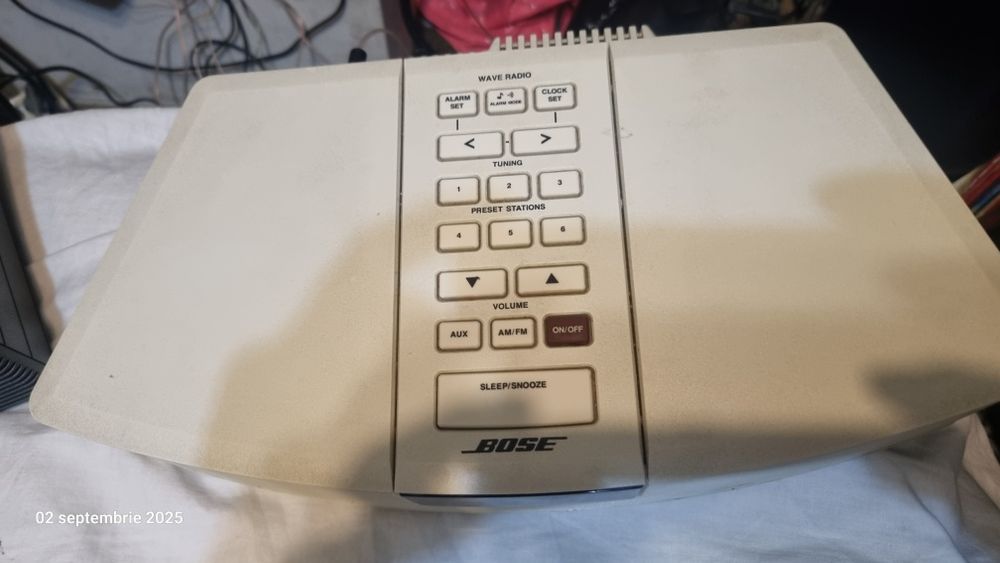 Bose wave radio/auxiliar cu telecomdă originală