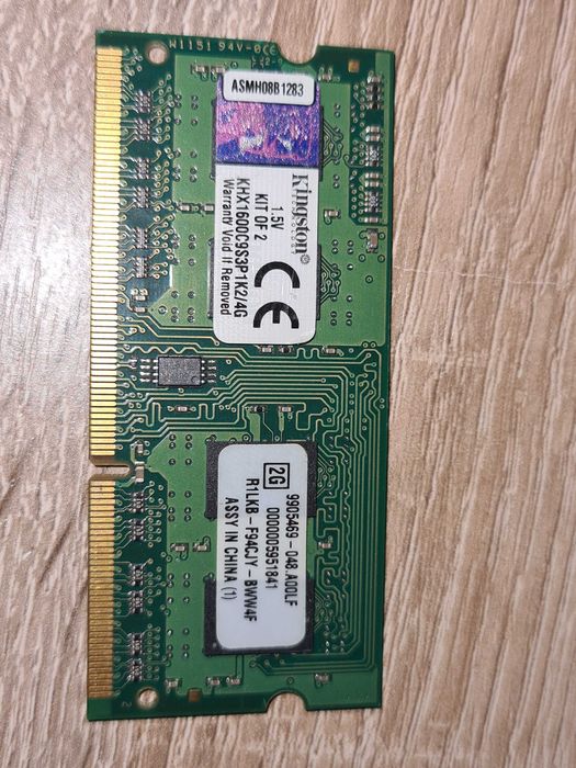 DDR3 Laptop. 4 x 4GB + 7 x 2GB