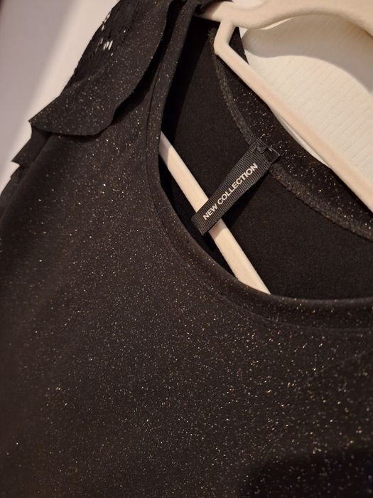 Официална черна рокля