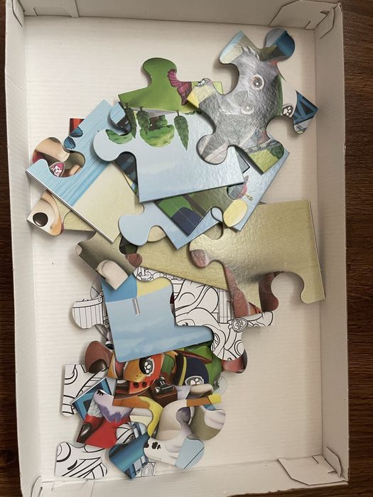 Пазлы макси 24 элемента (4 шт)