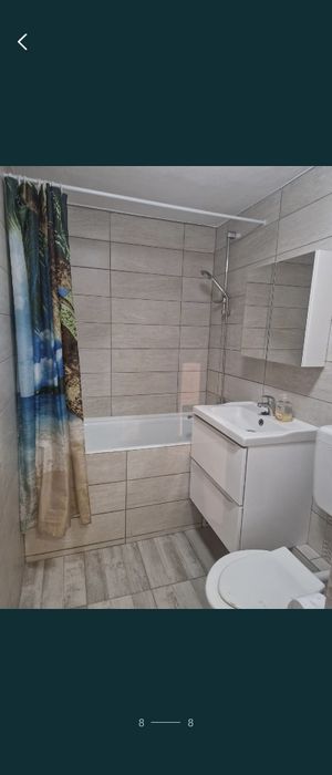 Dau in chirie apartament tip Q, la parter, cu 2 camere semidecomandat. Utilat, mobilat