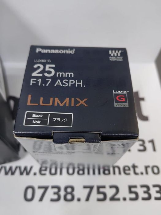 Panasonic Lumix DC GH5 Obiectiv25 50mm -N-
